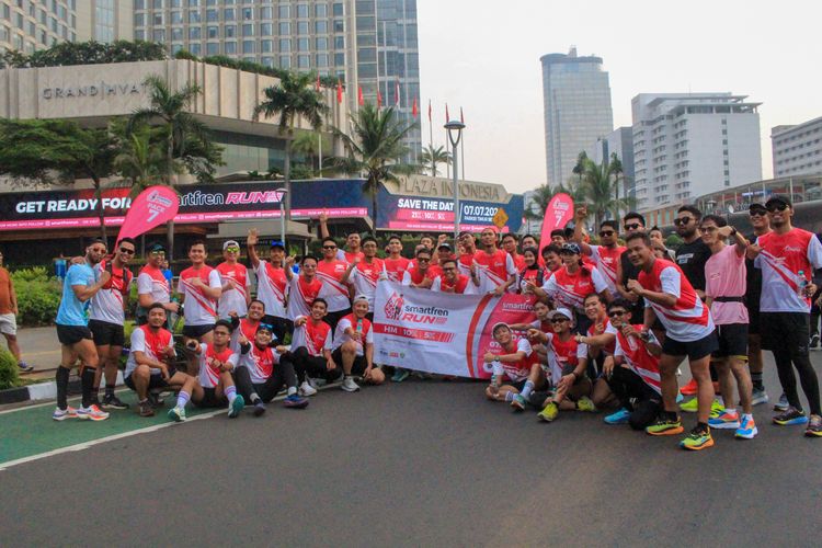 Race photo from Smartfren Run 2024 Vibes