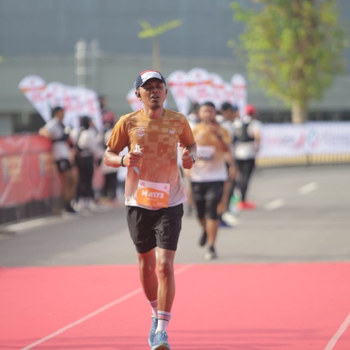 Race photo from KEDIRI HALF MARATHON 2026