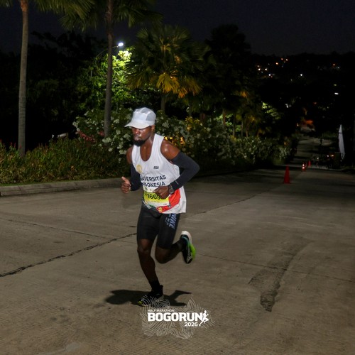 Race photo from BOGORUN 2026