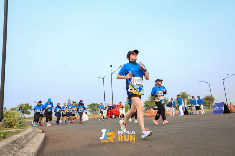 Race photo from ISOPlus Run 2024 Jakarta
