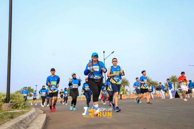 Race photo from ISOPlus Run 2024 Jakarta