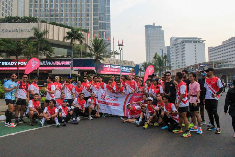 Race photo from Smartfren Run 2024 Vibes
