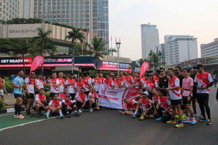 Race photo from Smartfren Run 2024 Vibes