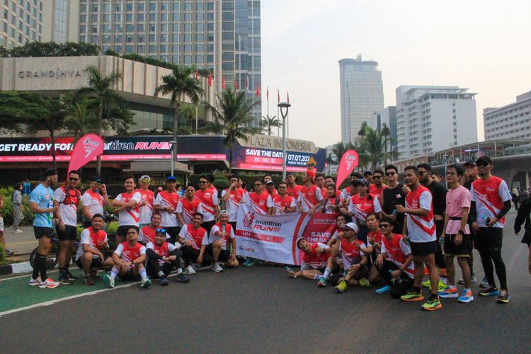 Race photo from Smartfren Run 2024 Vibes