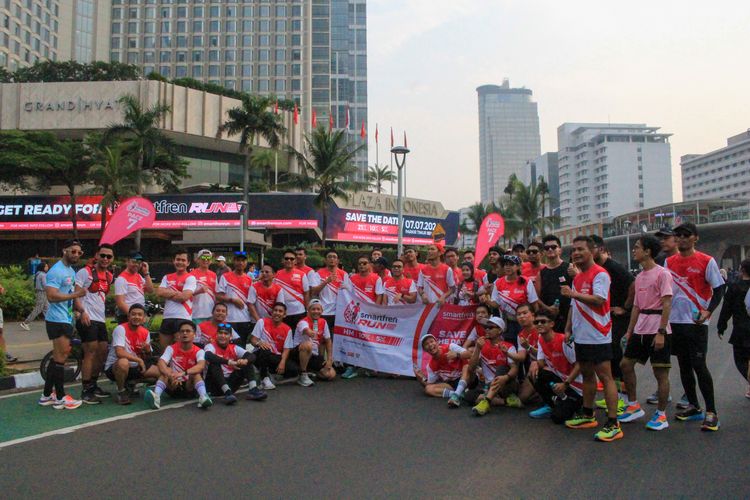 Race photo from Smartfren Run 2024 Vibes