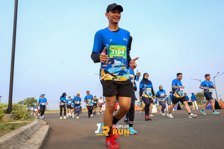Race photo from ISOPlus Run 2024 Jakarta