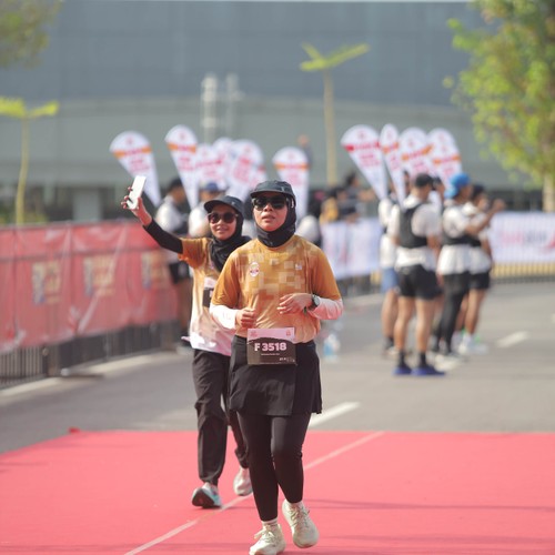 Race photo from KEDIRI HALF MARATHON 2026