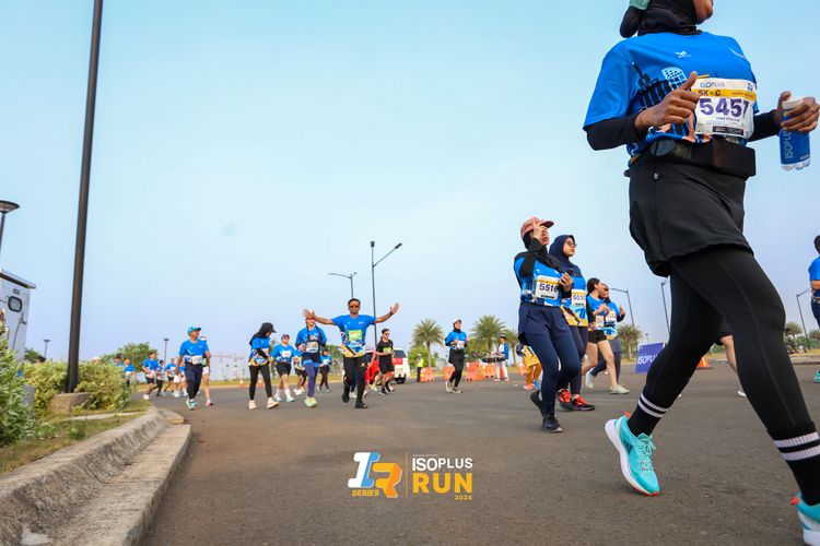 Race photo from ISOPlus Run 2024 Jakarta