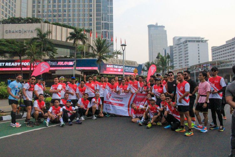 Race photo from Smartfren Run 2024 Vibes
