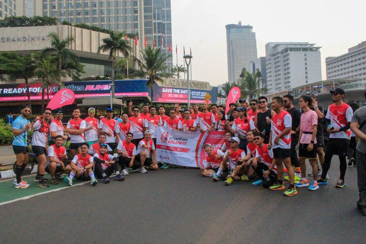 Race photo from Smartfren Run 2024 Vibes