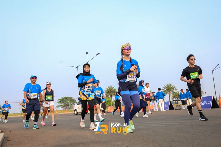 Race photo from ISOPlus Run 2024 Jakarta