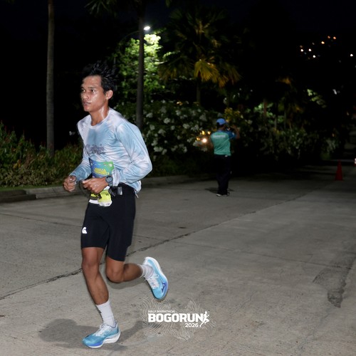 Race photo from BOGORUN 2026