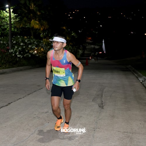 Race photo from BOGORUN 2026