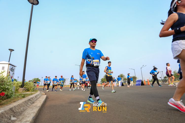 Race photo from ISOPlus Run 2024 Jakarta