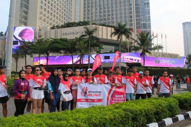 Race photo from Smartfren Run 2024 Vibes