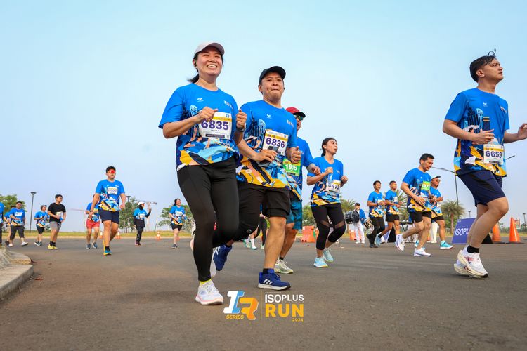 Race photo from ISOPlus Run 2024 Jakarta