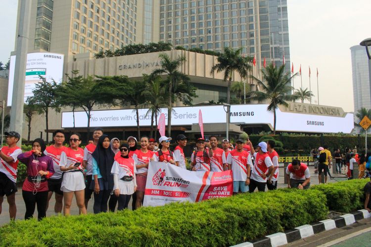 Race photo from Smartfren Run 2024 Vibes