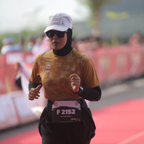 Race photo from KEDIRI HALF MARATHON 2026