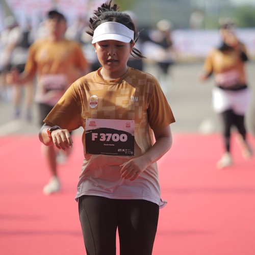 Race photo from KEDIRI HALF MARATHON 2026