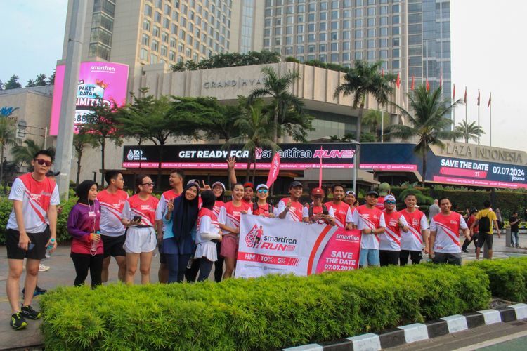 Race photo from Smartfren Run 2024 Vibes