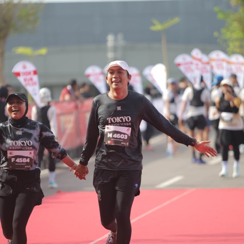 Race photo from KEDIRI HALF MARATHON 2026