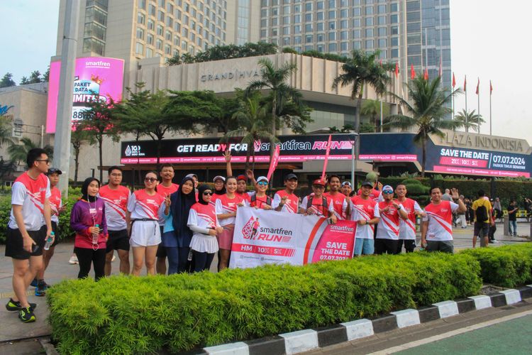 Race photo from Smartfren Run 2024 Vibes