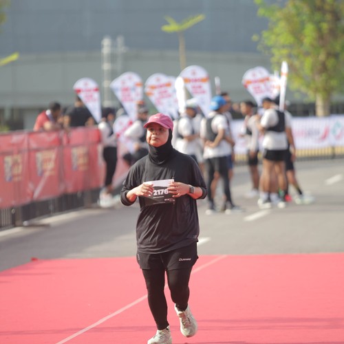 Race photo from KEDIRI HALF MARATHON 2026