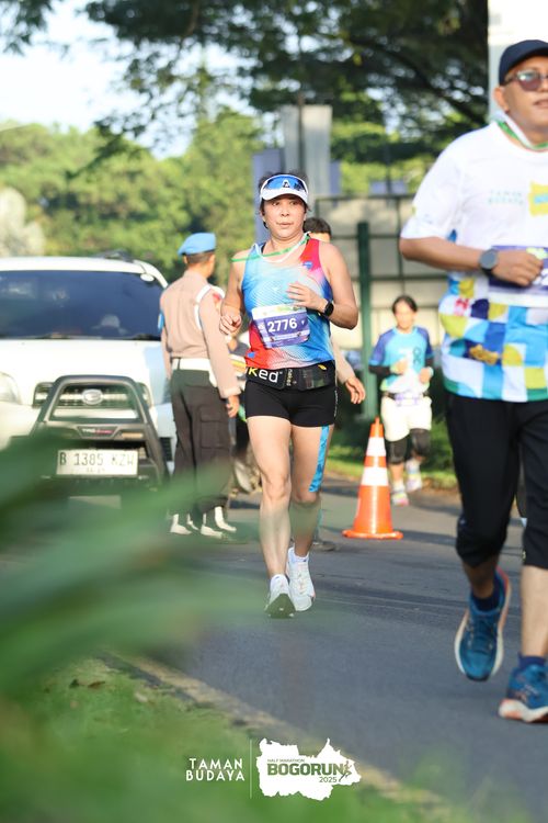 Race photo from Taman Budaya x BOGORUN 2025