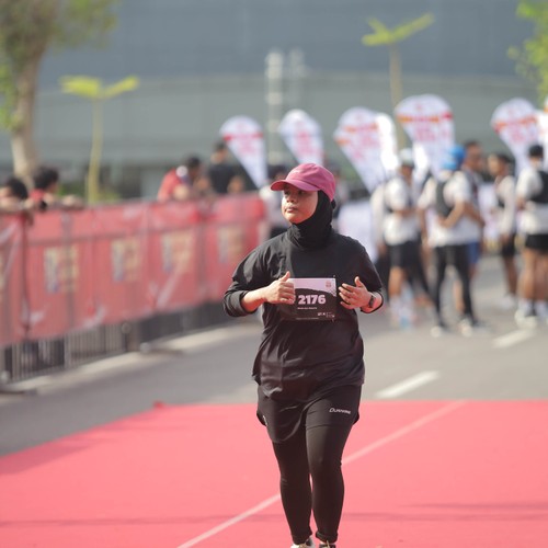 Race photo from KEDIRI HALF MARATHON 2026