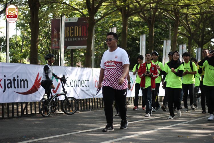 Race photo from Kediri Half Marathon 2024