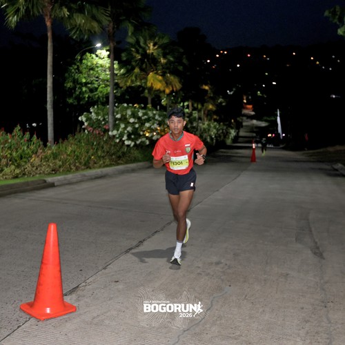 Race photo from BOGORUN 2026