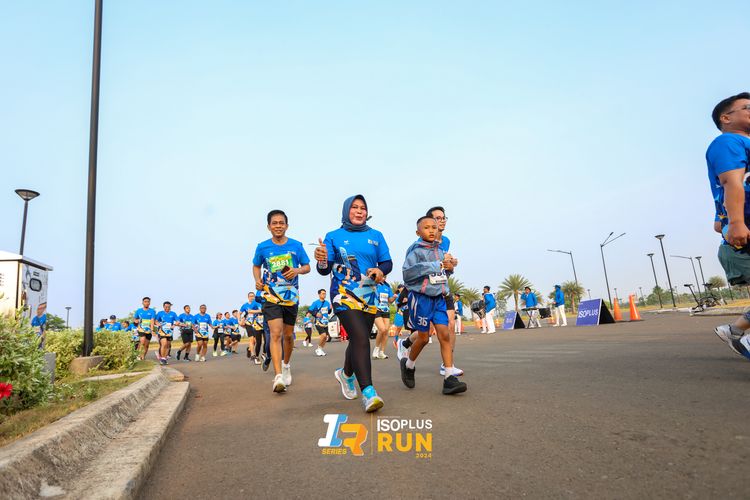 Race photo from ISOPlus Run 2024 Jakarta
