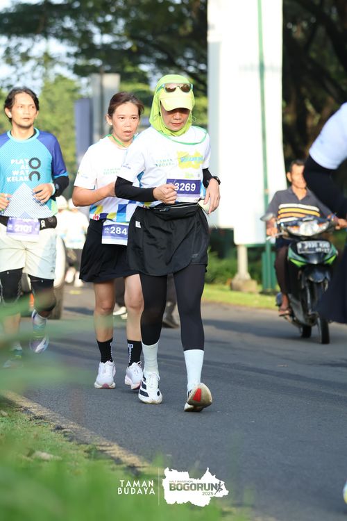 Race photo from Taman Budaya x BOGORUN 2025