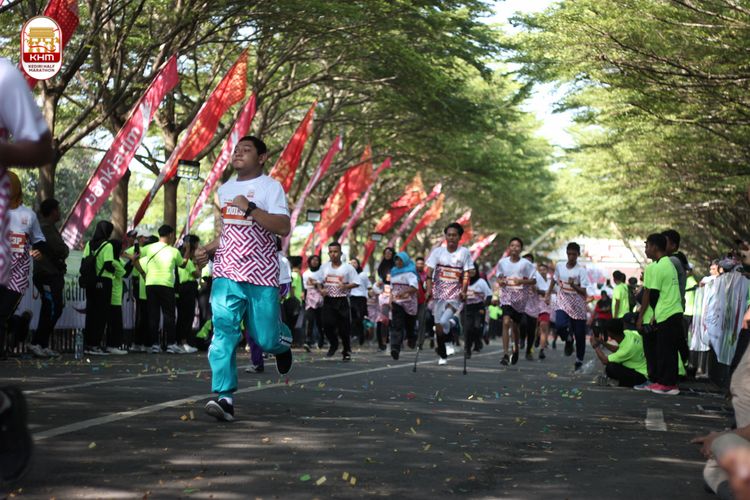 Race photo from Kediri Half Marathon 2024