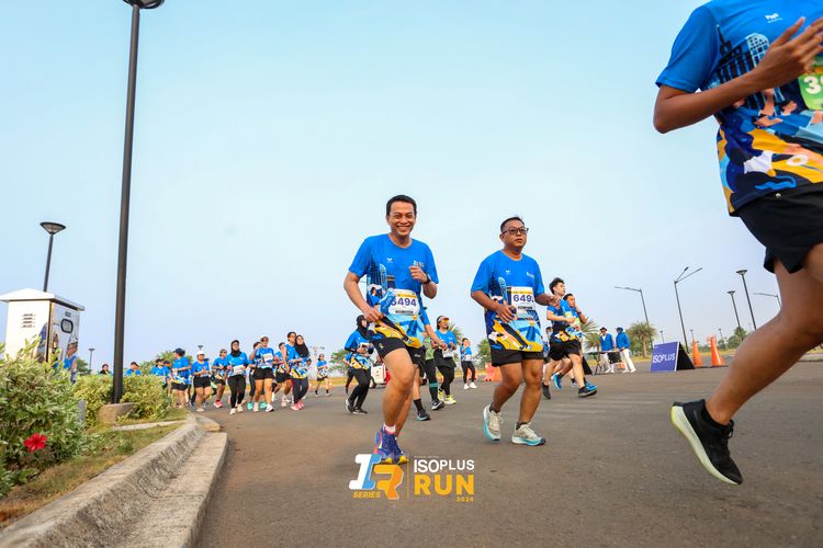 Race photo from ISOPlus Run 2024 Jakarta