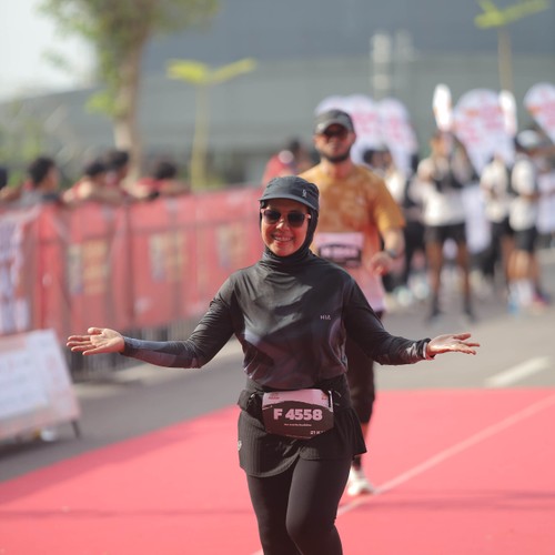 Race photo from KEDIRI HALF MARATHON 2026