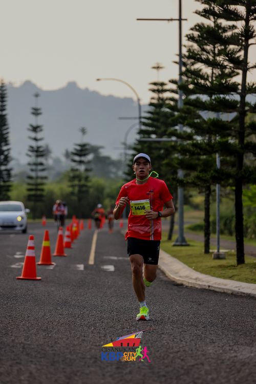 Race photo from CISANGKAN KBP CITY RUN 2025