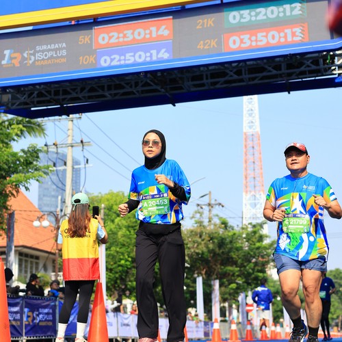 Race photo from SURABAYA ISOPLUS MARATHON 2026