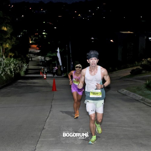 Race photo from BOGORUN 2026