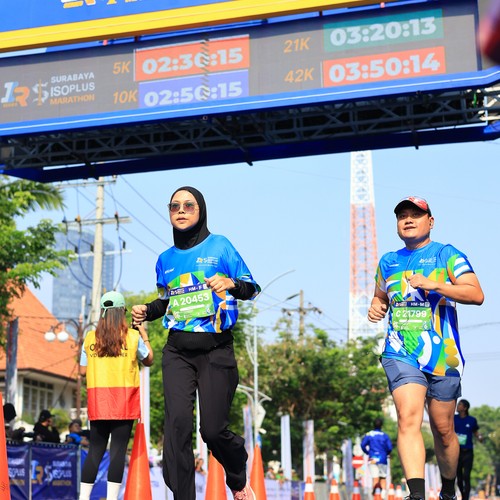 Race photo from SURABAYA ISOPLUS MARATHON 2026