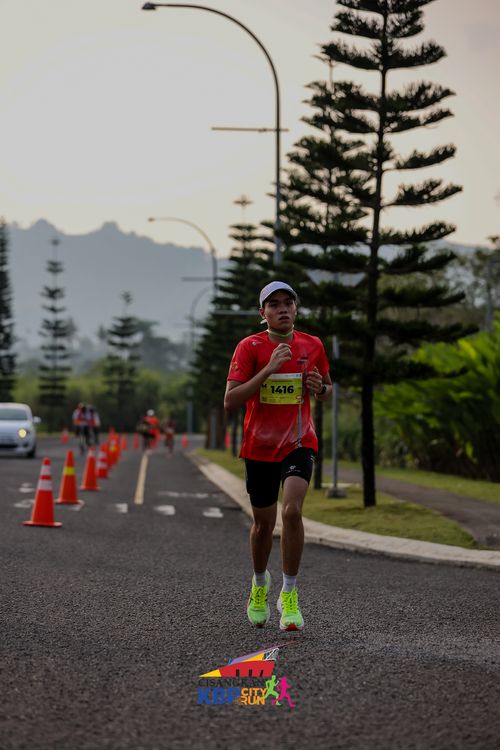 Race photo from CISANGKAN KBP CITY RUN 2025