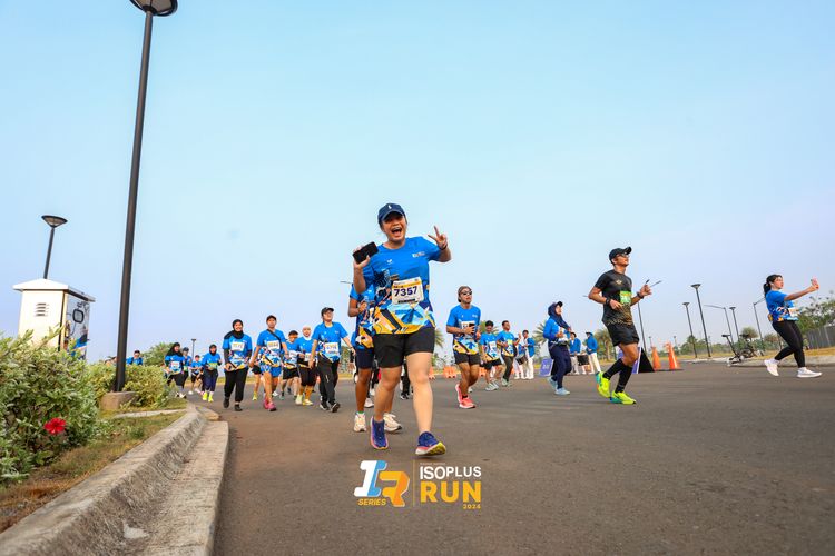 Race photo from ISOPlus Run 2024 Jakarta