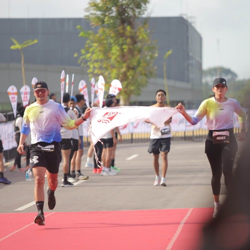 Race photo from KEDIRI HALF MARATHON 2026