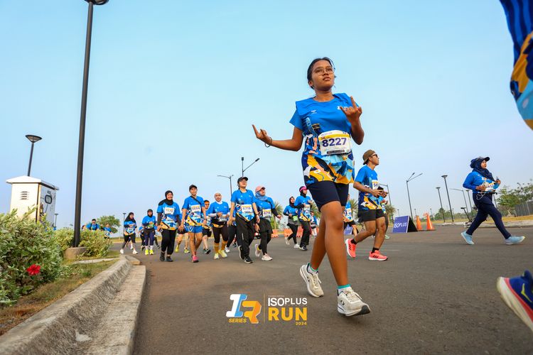 Race photo from ISOPlus Run 2024 Jakarta