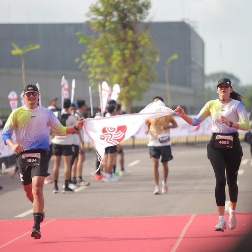 Race photo from KEDIRI HALF MARATHON 2026
