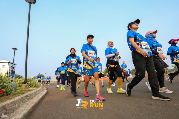 Race photo from ISOPlus Run 2024 Jakarta