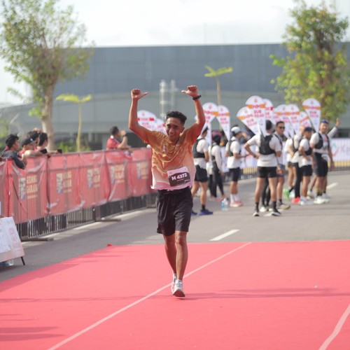 Race photo from KEDIRI HALF MARATHON 2026