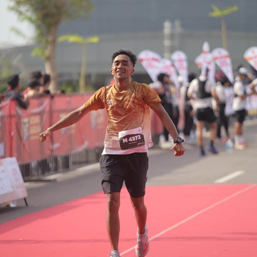 Race photo from KEDIRI HALF MARATHON 2026