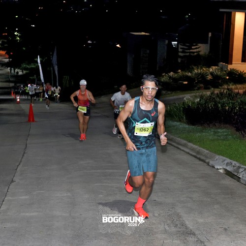 Race photo from BOGORUN 2026
