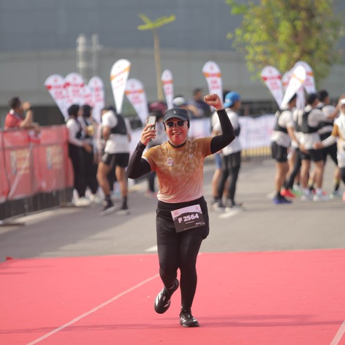 Race photo from KEDIRI HALF MARATHON 2026